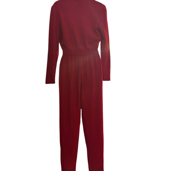 Mary Ann Restivo Vintage Red Wool Jumper - Picture 2 of 2